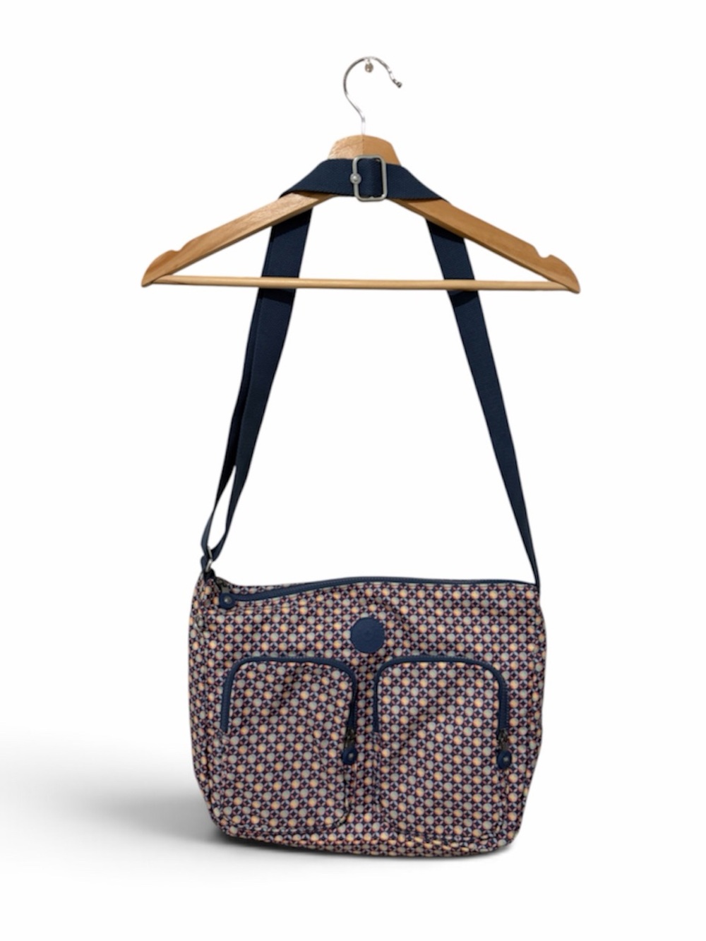 Kipling Sidney Trio Sketch Bag Lightweight Nylon 90s Travel Commute Nostalgic